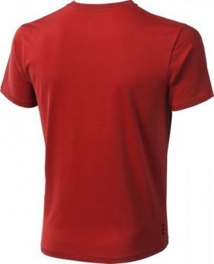 Logo trade promotional merchandise photo of: Nanaimo short sleeve T-Shirt, red