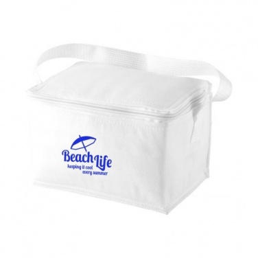 Logotrade promotional merchandise picture of: Spectrum 6-can cooler bag, white