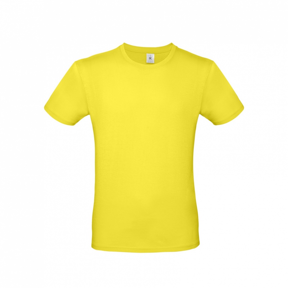 Logotrade promotional product image of: T-shirt B&C #E150, lemon yellow