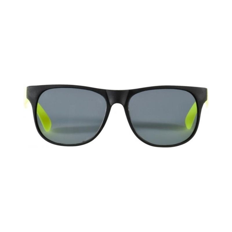 Logotrade promotional product picture of: Retro sunglasses, neon yellow