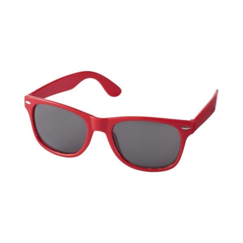 Logo trade business gifts image of: Sun Ray Sunglasses, red