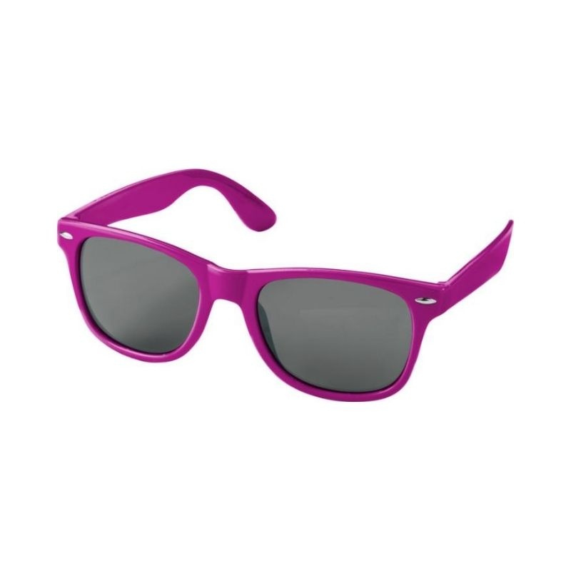 Logo trade promotional merchandise picture of: Sun Ray Sunglasses, magneta