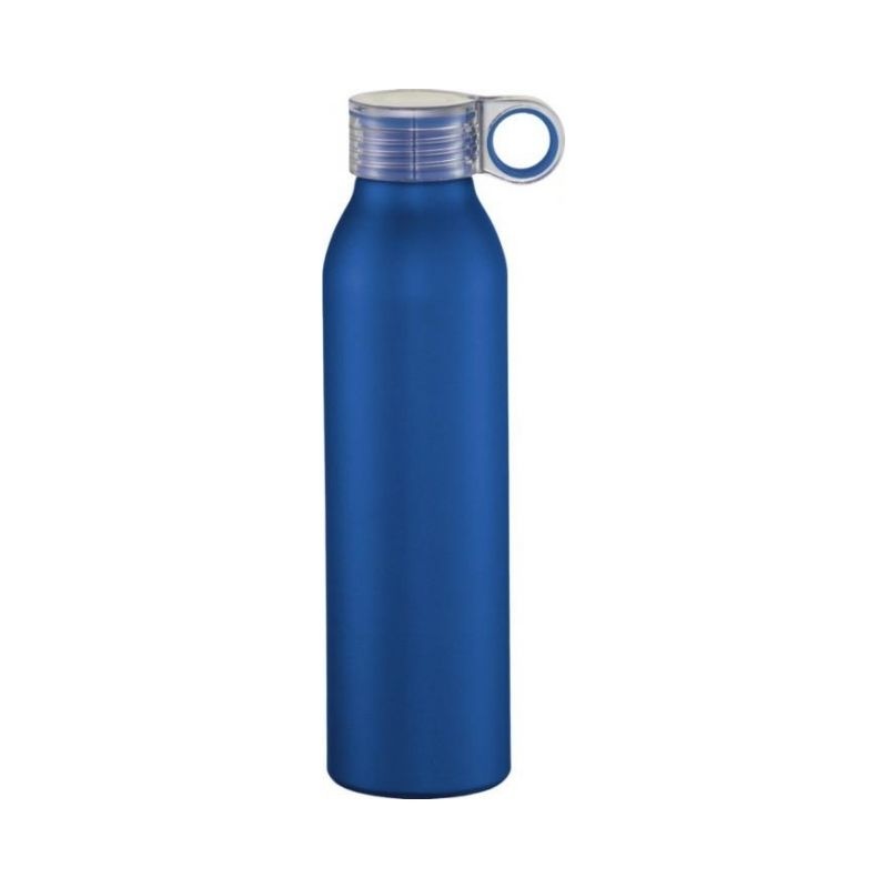 Logotrade advertising product picture of: Grom aluminum sports bottle, blue