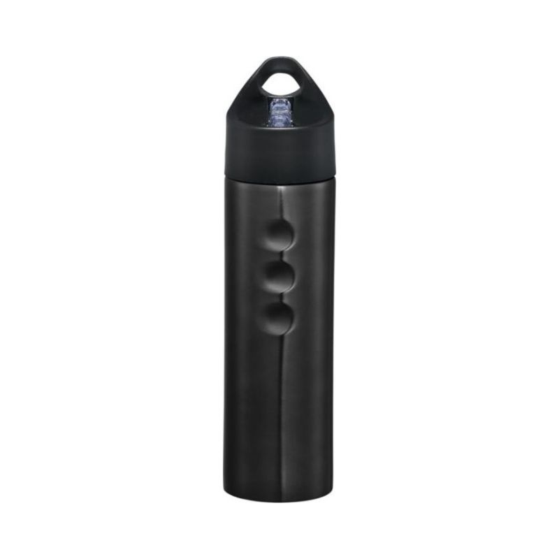 Logotrade promotional giveaway picture of: Trixie stainless sports bottle, black