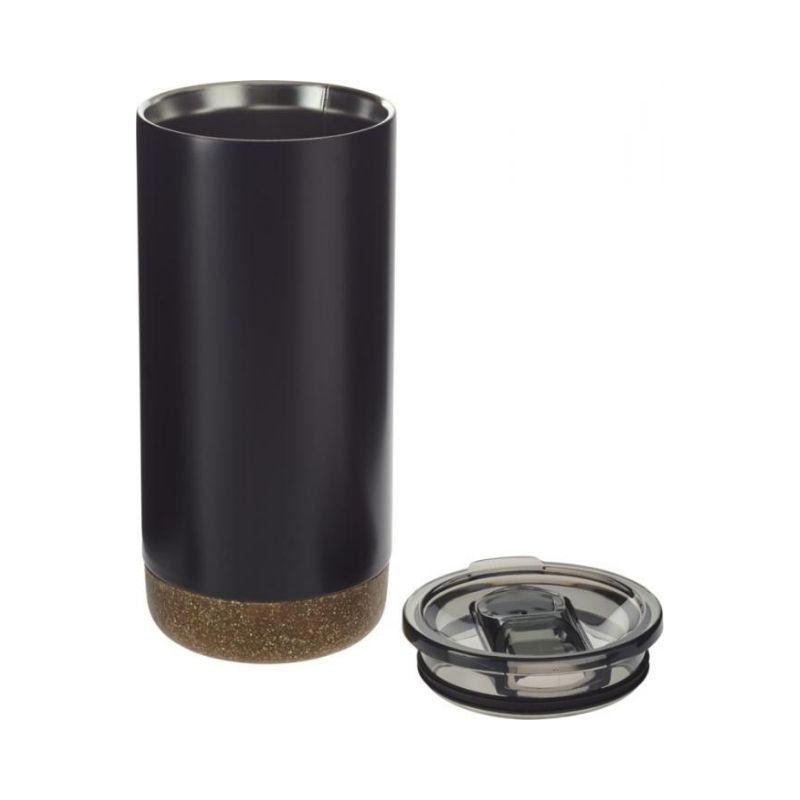 Logotrade advertising product image of: Valhalla copper vacuum tumbler, black