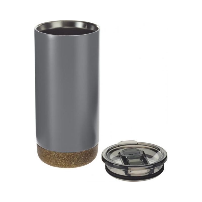 Logotrade business gift image of: Valhalla copper vacuum tumbler, gray
