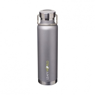 Logo trade business gift photo of: Thor Copper Vacuum Insulated Bottle, grey