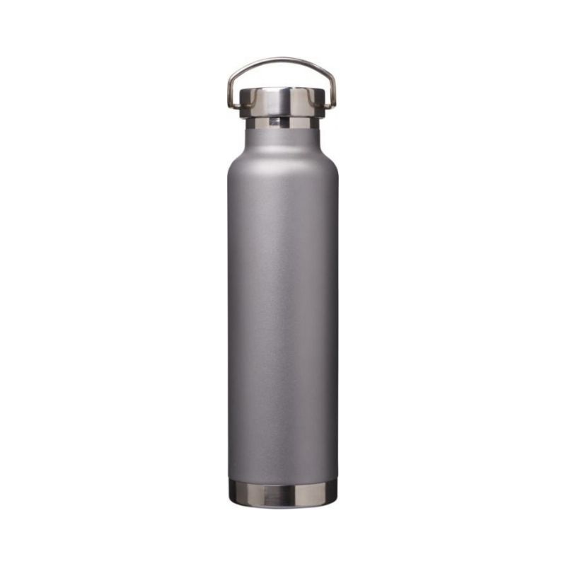 Logo trade promotional items picture of: Thor Copper Vacuum Insulated Bottle, grey