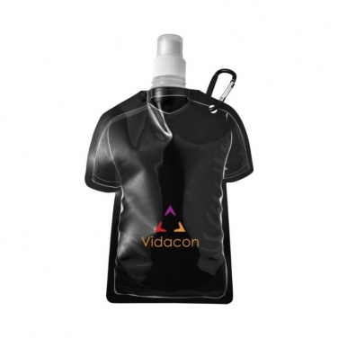 Logo trade promotional merchandise photo of: Goal football jersey water bag, black