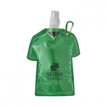 Logo trade promotional gifts image of: Goal football jersey water bag, green