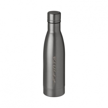 Logo trade promotional merchandise image of: Vasa copper vacuum insulated bottle, titanium