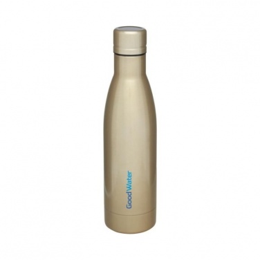Logo trade promotional merchandise picture of: Vasa vacuum insulated bottle, gold