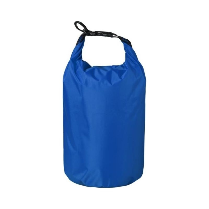 Logo trade corporate gift photo of: Survivor roll-down waterproof outdoor bag 5 l, blue