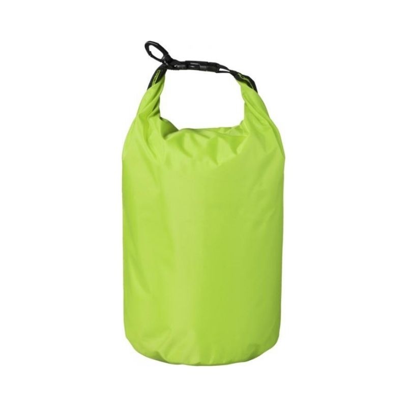 Logo trade promotional item photo of: Survivor roll-down waterproof outdoor bag 5 l, lime