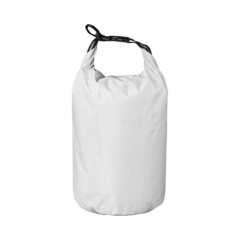 Logotrade promotional giveaways photo of: Survivor roll-down waterproof outdoor bag 5 l, white
