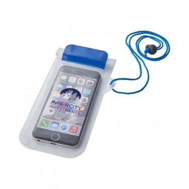 Logo trade business gift photo of: Mambo waterproof storage pouch, blue