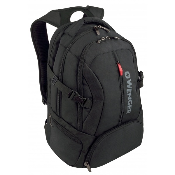 Logo trade promotional products image of: TRANSIT 16` computer backpack 64014010  color black