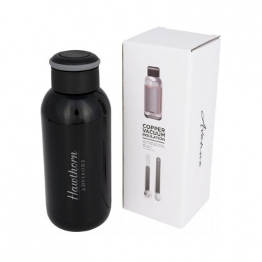 Logo trade advertising products image of: Copa mini copper vacuum insulated bottle, black
