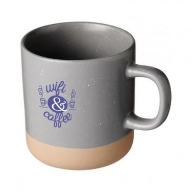Logotrade promotional merchandise photo of: Pascal 360 ml ceramic mug, grey