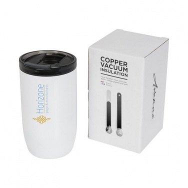 Logo trade advertising products picture of: Lagom copper vacuum insulated tumbler, white