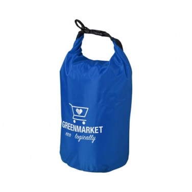 Logo trade advertising products image of: Camper 10 L waterproof bag, royal blue