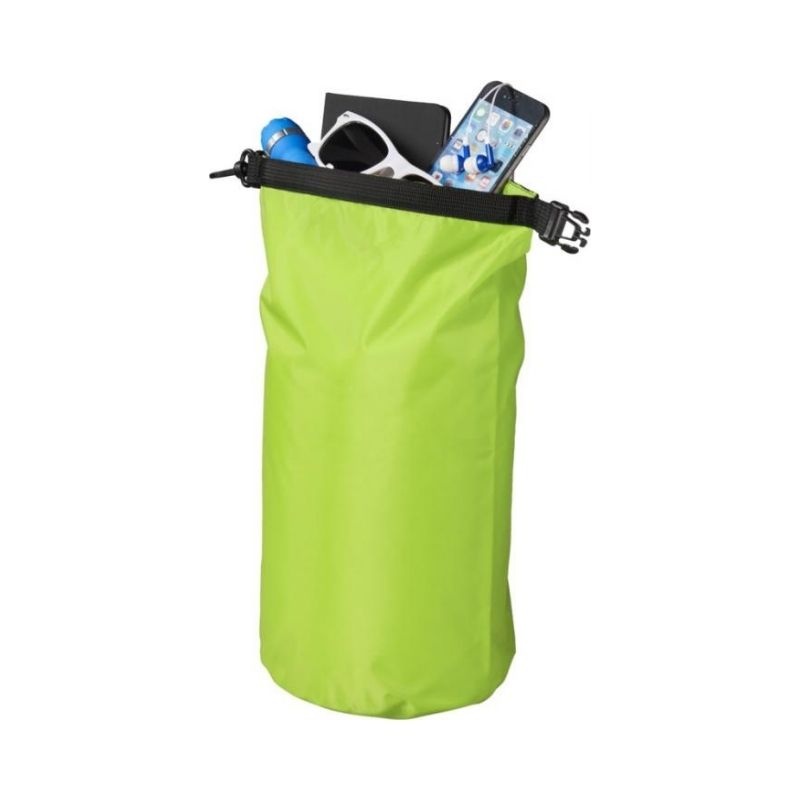 Logo trade promotional products picture of: Camper 10 L waterproof outdoor bag, lime