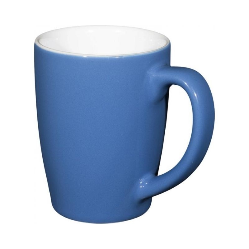 Logotrade corporate gift image of: Mendi 350 ml ceramic mug, blue