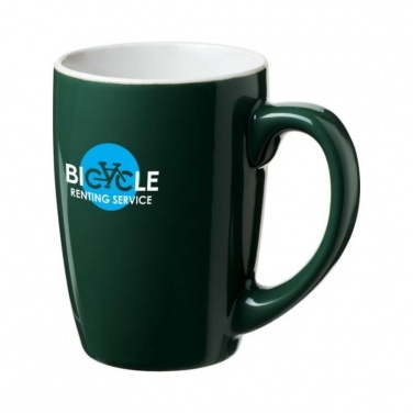 Logotrade promotional products photo of: Mendi 350 ml ceramic mug, green