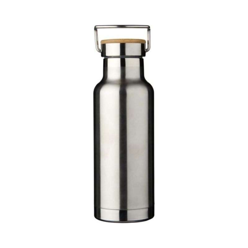 Logotrade business gift image of: Thor 480 ml copper vacuum insulated sport bottle, silver