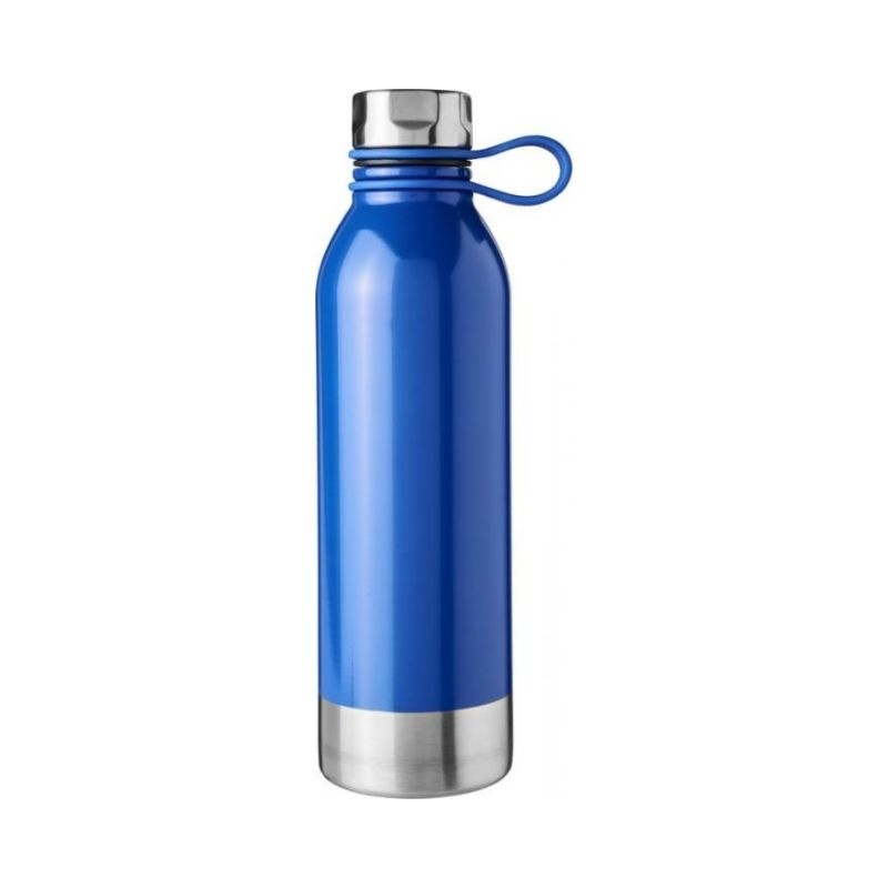 Logotrade promotional product picture of: Perth 740 ml stainless steel sport bottle, blue
