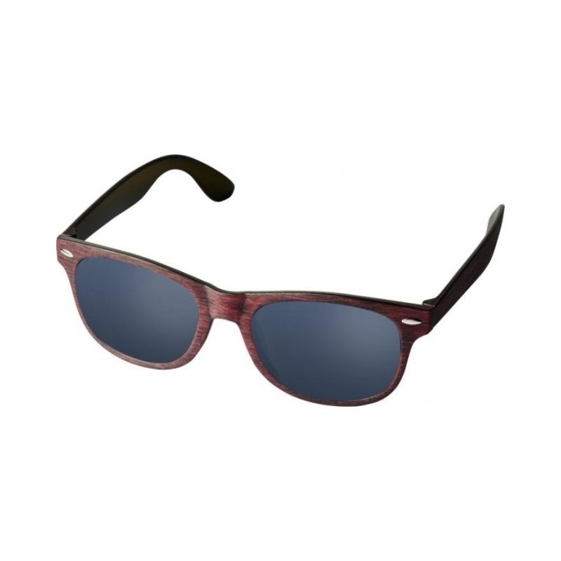 Logotrade promotional merchandise picture of: Sun Ray sunglasses with heathered finish, red
