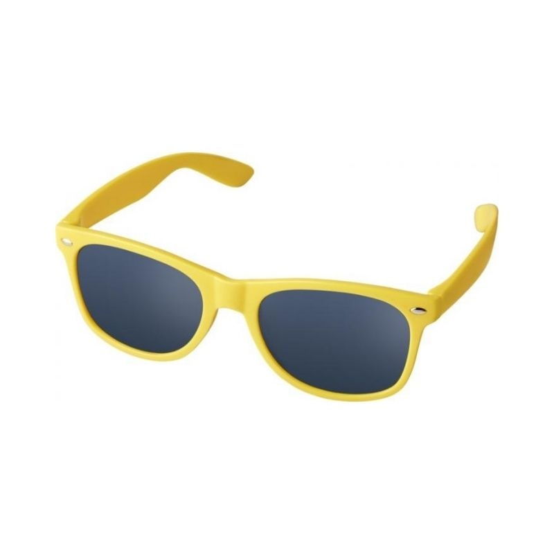 Logo trade promotional products image of: Sun Ray sunglasses for kids, yellow