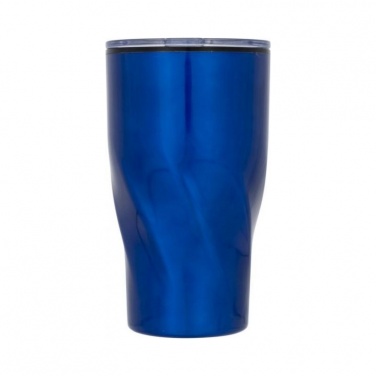 Logotrade promotional giveaways photo of: Hugo copper vacuum insulated gift set, blue