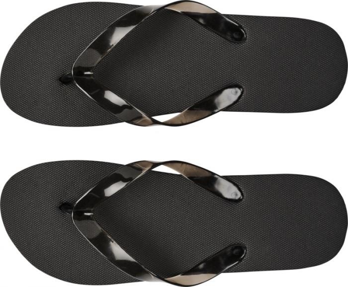 Logotrade corporate gift image of: Railay beach slippers (L), black