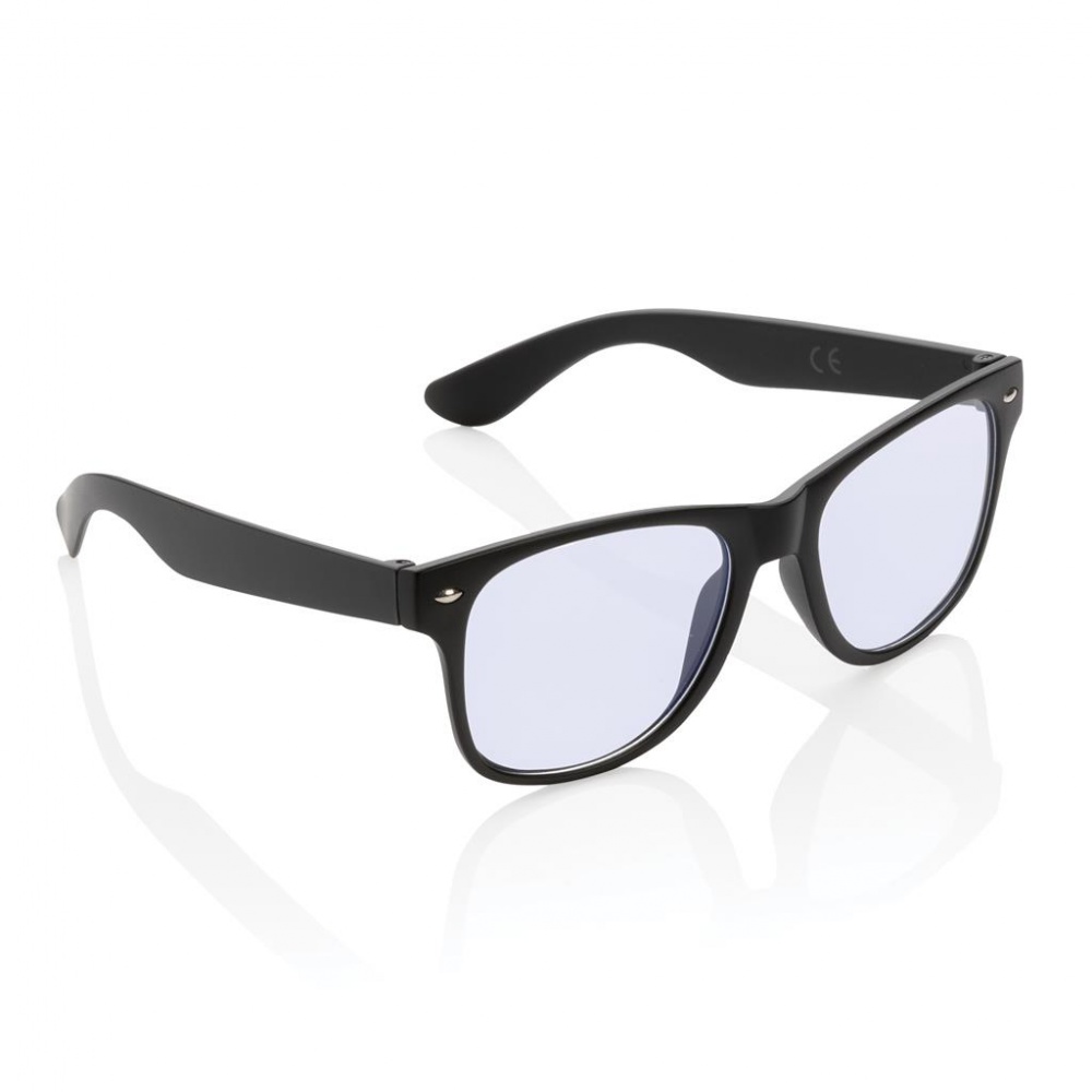 Logotrade promotional merchandise image of: Bluelight blocking glasses, black