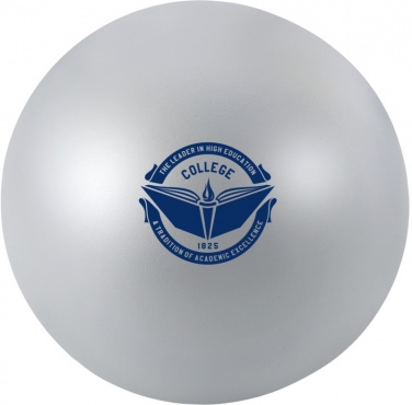 Logotrade promotional giveaway picture of: Cool round stress reliever, silver