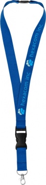 Logotrade promotional items photo of: Yogi lanyard, blue