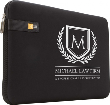 Logo trade promotional giveaways image of: Case Logic 11.6" laptop sleeve, black