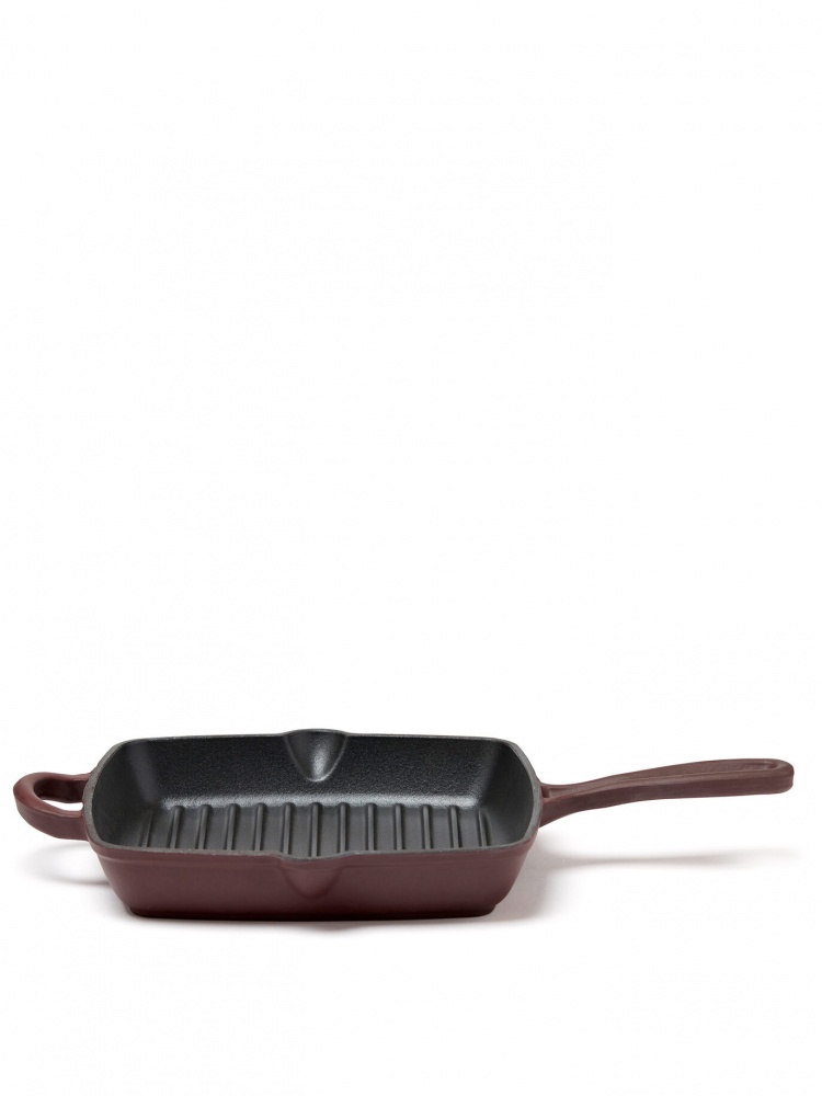 Logotrade promotional product picture of: Monte grill pan, burgundy