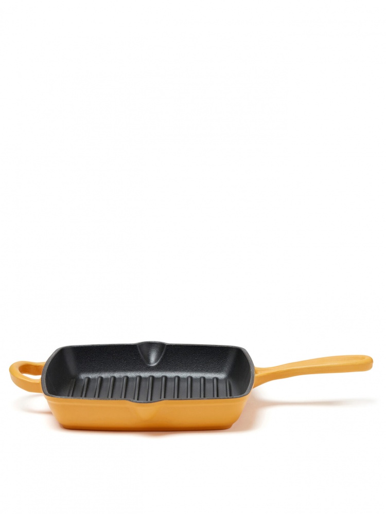 Logotrade promotional gift picture of: Monte grill pan, mustard