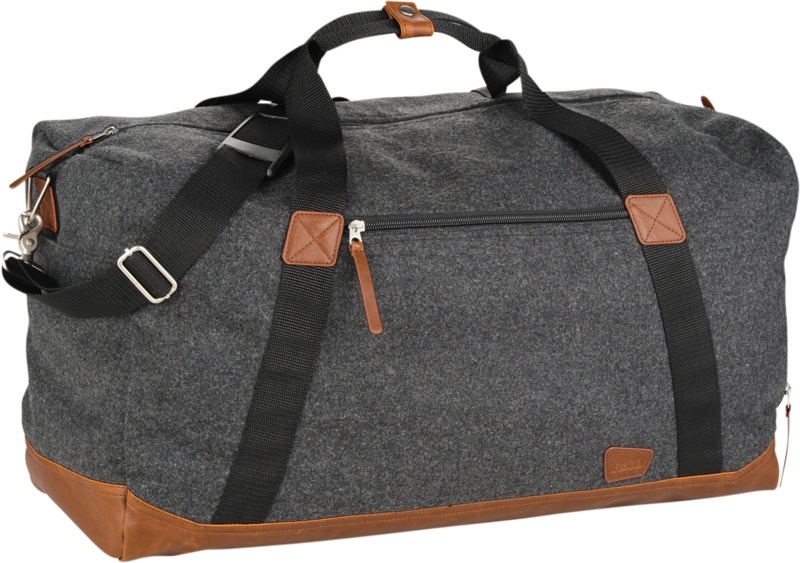 Logo trade promotional products image of: Field & Co.® Campster 22" Duffel Bag, dark grey