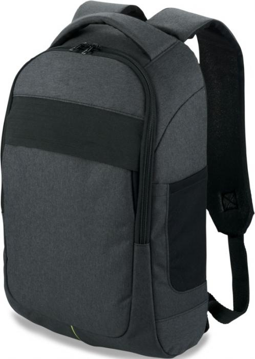 Logo trade promotional gift photo of: Power-Strech 15" laptop backpack, charcoal