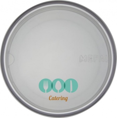 Logo trade promotional items picture of: Ellipse lunch pot, white