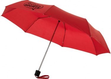 Logotrade corporate gift image of: Ida 21.5" foldable umbrella, red