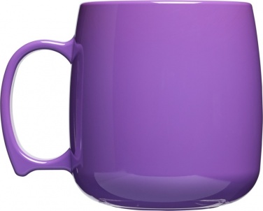Logo trade promotional items picture of: Classic 300 ml plastic mug, purple