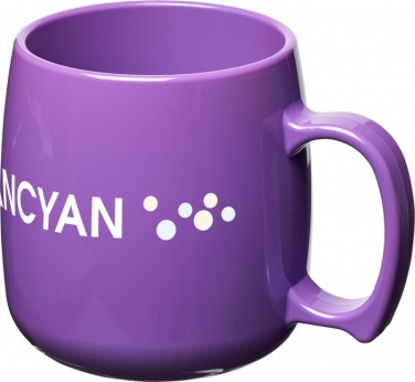 Logo trade promotional products picture of: Classic 300 ml plastic mug, purple