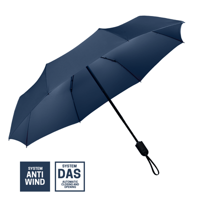 Logotrade corporate gift picture of: Full automatic umbrella Cambridge, navy blue