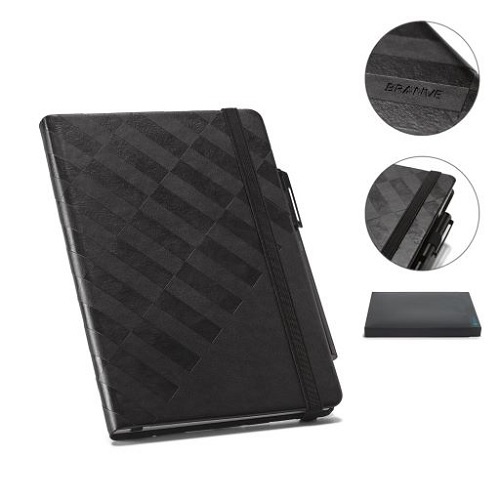 Logotrade corporate gift image of: Notebook or Notepad GEOMETRIC, Black