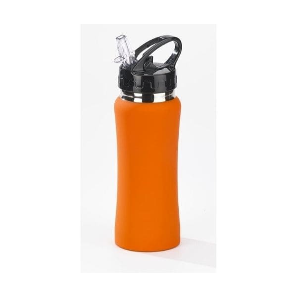 Logotrade promotional gift image of: WATER BOTTLE COLORISSIMO, 600 ml, orange.