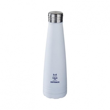 Logotrade promotional product image of: Duke vacuum insulated bottle, white